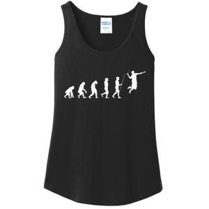 Evolution Badminton Shuttlecock Badminton Player Gift Ladies Essential Tank