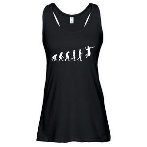 Evolution Badminton Shuttlecock Badminton Player Gift Ladies Essential Flowy Tank