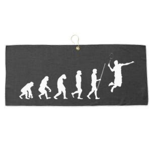 Evolution Badminton Shuttlecock Badminton Player Gift Large Microfiber Waffle Golf Towel