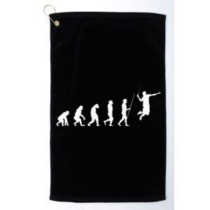 Evolution Badminton Shuttlecock Badminton Player Gift Platinum Collection Golf Towel