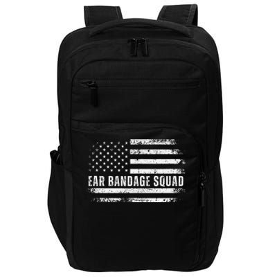 Ear Bandage Squad Patriotic Usa American Flag Impact Tech Backpack