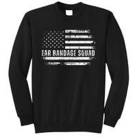 Ear Bandage Squad Patriotic Usa American Flag Tall Sweatshirt