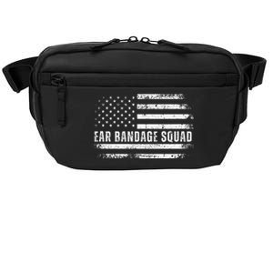 Ear Bandage Squad Patriotic Usa American Flag Crossbody Pack