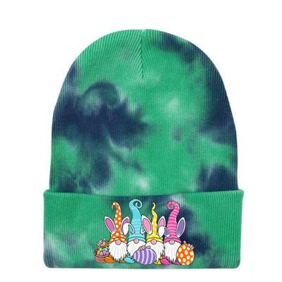 Easter Bunny Spring Gnome Easter Egg Hunting And Basket Gift Tie Dye 12in Knit Beanie