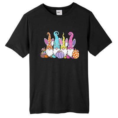 Easter Bunny Spring Gnome Easter Egg Hunting And Basket Gift Tall Fusion ChromaSoft Performance T-Shirt