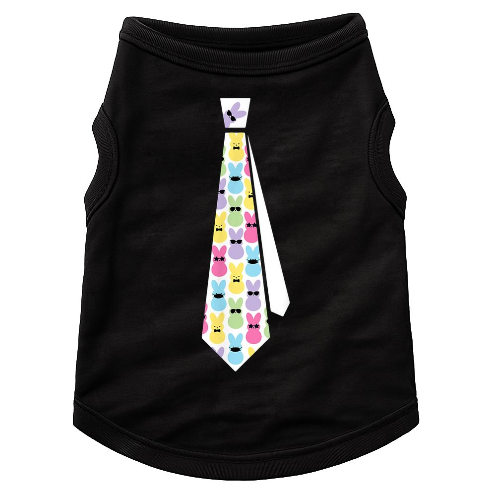 Easter Bunny Tie Funny Doggie Tank
