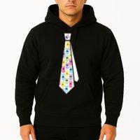 Easter Bunny Tie Funny Hoodie