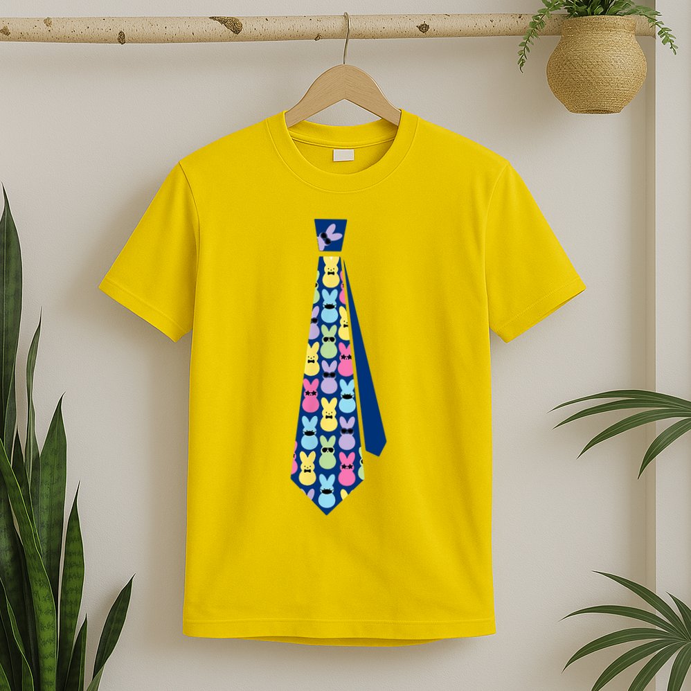 Easter Bunny Tie Funny T-Shirt