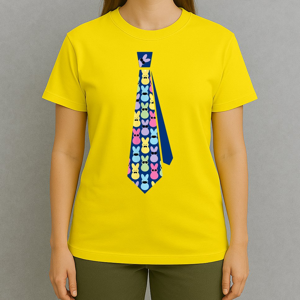 Easter Bunny Tie Funny T-Shirt