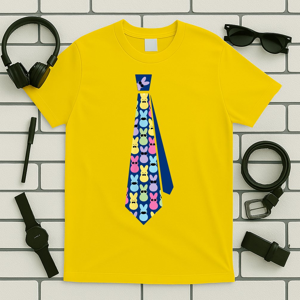 Easter Bunny Tie Funny T-Shirt