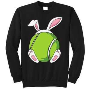 Easter Bunny Tennis - Funny Easter Tennis Rabbit Ears Sweatshirt