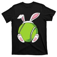 Easter Bunny Tennis - Funny Easter Tennis Rabbit Ears T-Shirt