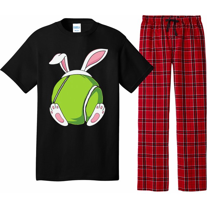 Easter Bunny Tennis - Funny Easter Tennis Rabbit Ears Pajama Set