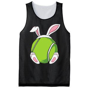 Easter Bunny Tennis - Funny Easter Tennis Rabbit Ears Mesh Reversible Basketball Jersey Tank