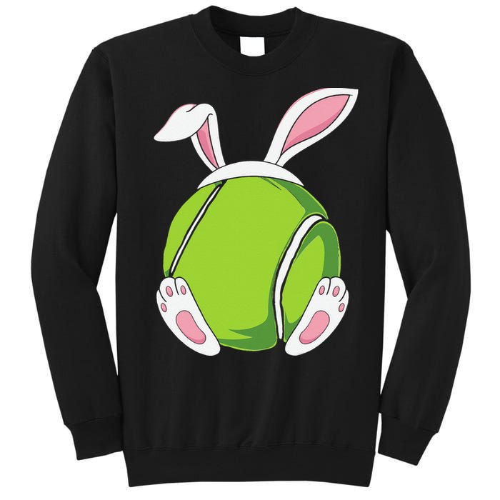 Easter Bunny Tennis - Funny Easter Tennis Rabbit Ears Tall Sweatshirt