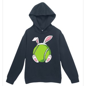 Easter Bunny Tennis - Funny Easter Tennis Rabbit Ears Urban Pullover Hoodie