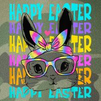 Easter Bunny Tie Dye Rabbit Happy Easter Day Family Matching Legacy Tie Dye Trucker Hat