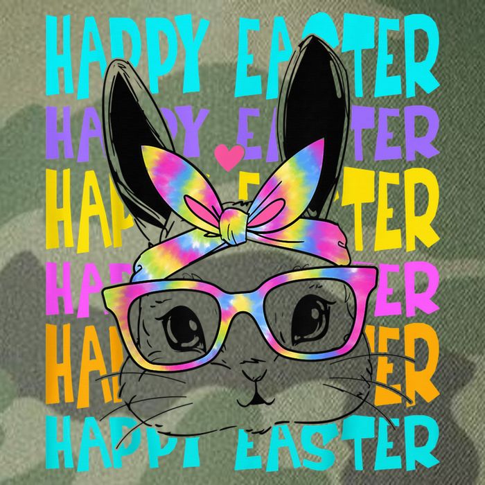 Easter Bunny Tie Dye Rabbit Happy Easter Day Family Matching Legacy Tie Dye Trucker Hat