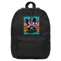 Easter Bunny Tie Dye Rabbit Happy Easter Day Family Matching 16 in Basic Backpack