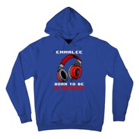 Emmalee Born To Be A Gamer Personalized Gift Hoodie