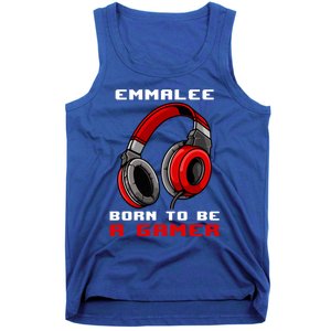 Emmalee Born To Be A Gamer Personalized Gift Tank Top