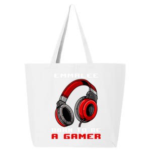 Emmalee Born To Be A Gamer Personalized Gift 25L Jumbo Tote