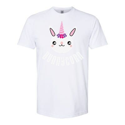 Easter Bunnycorn Unicorn Bunny Animal Funny Gift Softstyle CVC T-Shirt