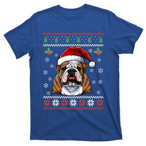 English Bulldog Ugly Christmas Sweater Xmas For Adults Gift T-Shirt