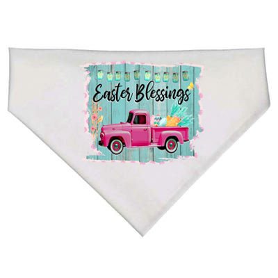 Easter Blessings Vintage Antique Truck Easter Gift USA-Made Doggie Bandana