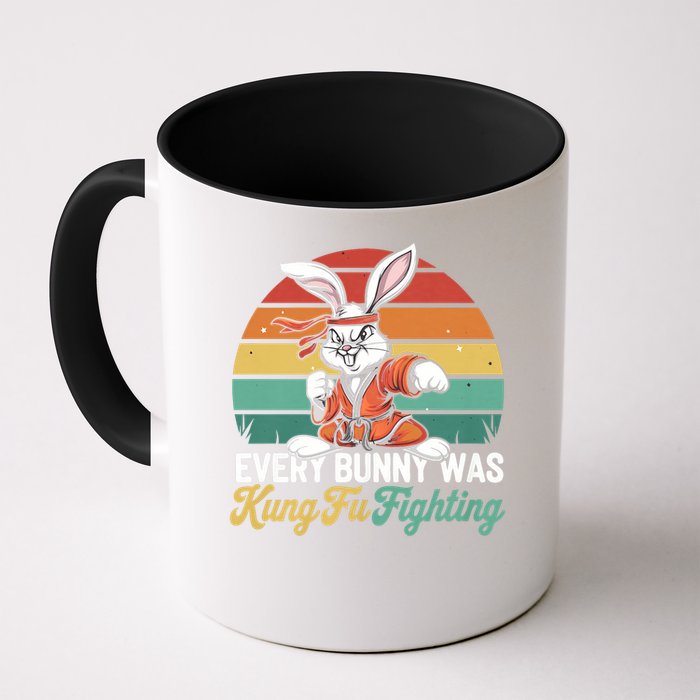 Every Bunny Was Kung Fu Fighting - Funny Rabbit Coffee Mug
