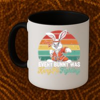 Every Bunny Was Kung Fu Fighting - Funny Rabbit Coffee Mug