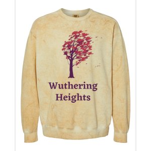 Emily Bronte Wuthering Heights Gift Colorblast Crewneck Sweatshirt