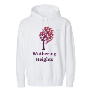 Emily Bronte Wuthering Heights Gift Garment-Dyed Fleece Hoodie