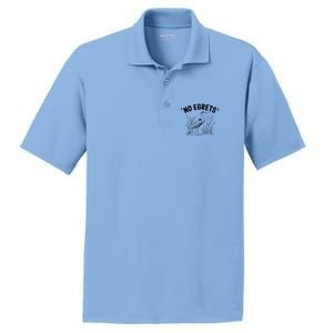 Egret Bird Watching Watcher Birder PosiCharge RacerMesh Polo