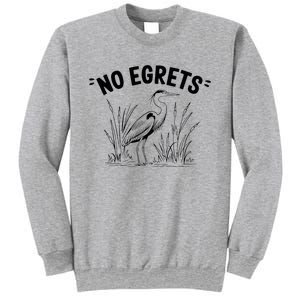 Egret Bird Watching Watcher Birder Sweatshirt