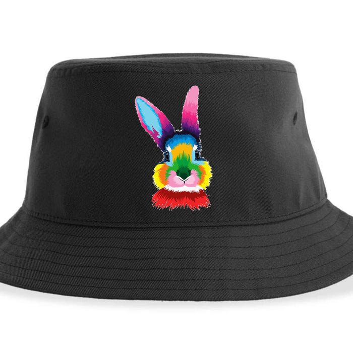 Easter Bunny Women Children Easter Gift Sustainable Bucket Hat