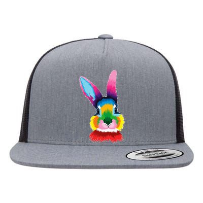 Easter Bunny Women Children Easter Gift Flat Bill Trucker Hat