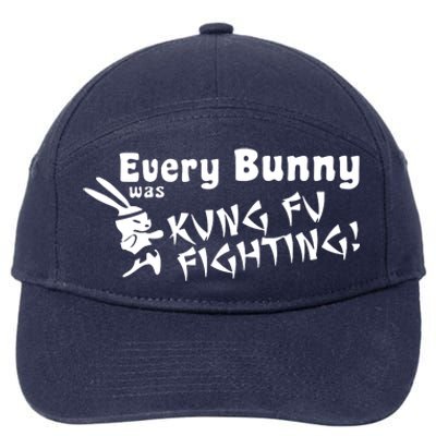 Every Bunny Was Kung Fu Fighting 7-Panel Snapback Hat