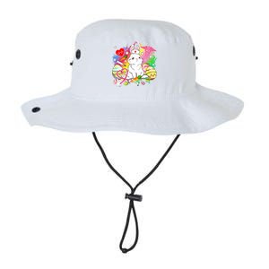 Easter Bunny With Stethoscope Easter Eggs Nurse Easter Day Cute Gift Legacy Cool Fit Booney Bucket Hat