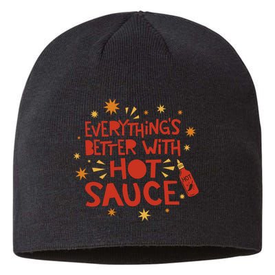 Everything's Better With Hot Sauce Sustainable Beanie
