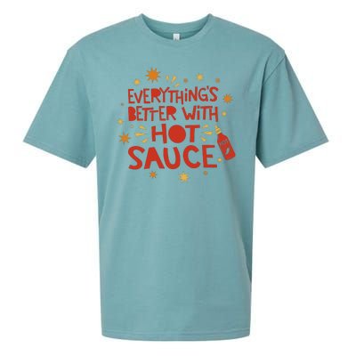 Everything's Better With Hot Sauce Sueded Cloud Jersey T-Shirt