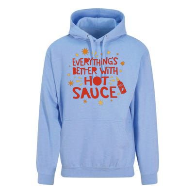 Everything's Better With Hot Sauce Unisex Surf Hoodie