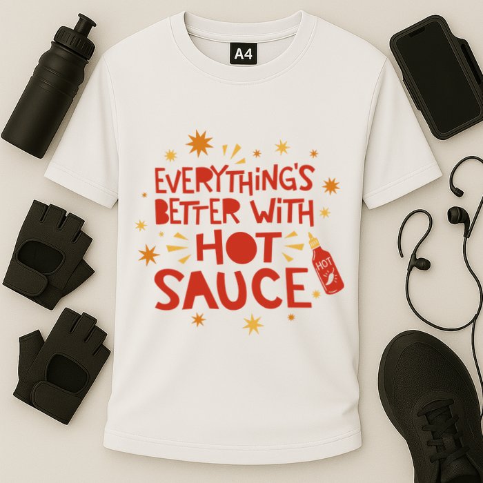 Everything's Better With Hot Sauce Performance Shirt