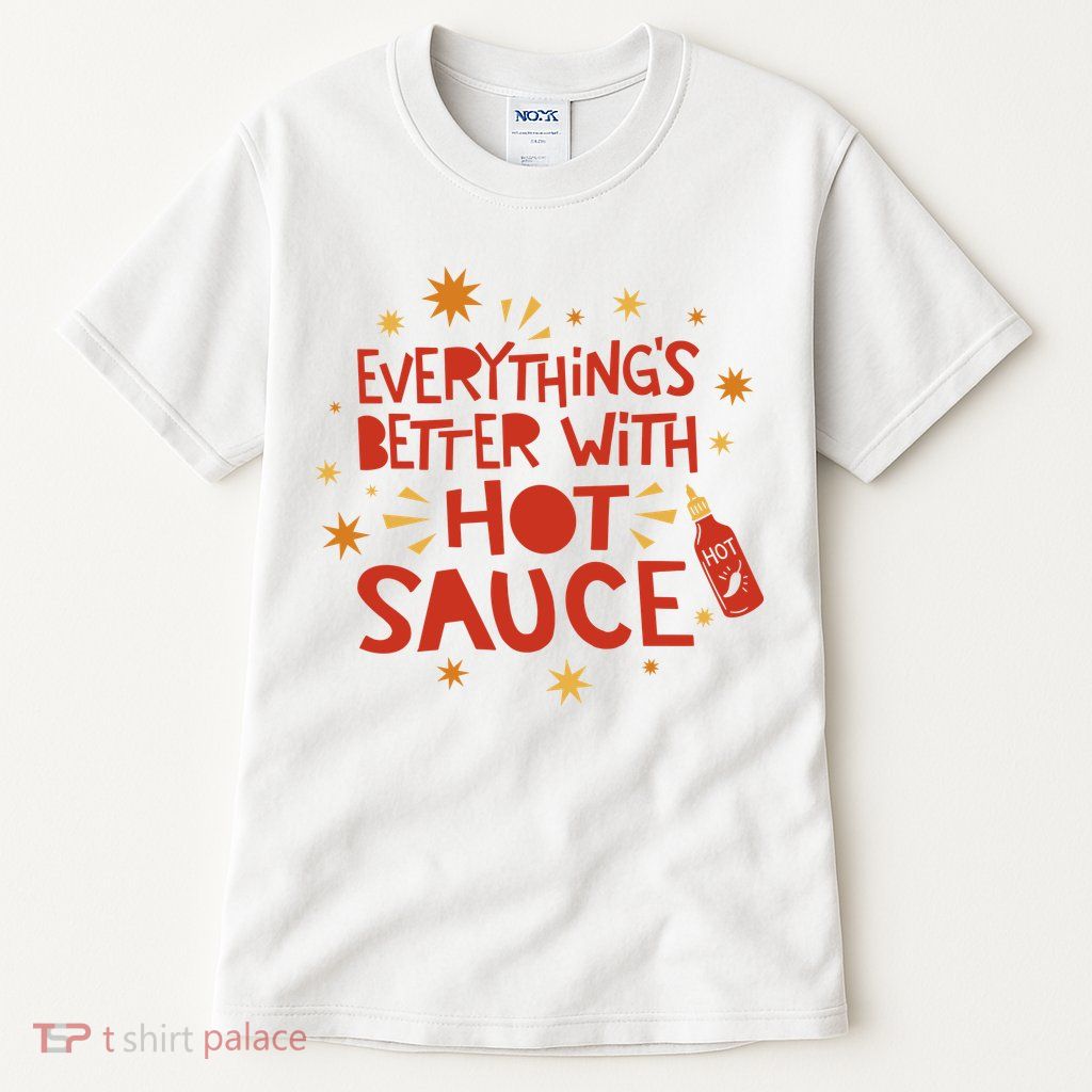 Everything's Better With Hot Sauce Tall T-Shirt
