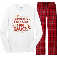 Everything's Better With Hot Sauce Long Sleeve Pajama Set