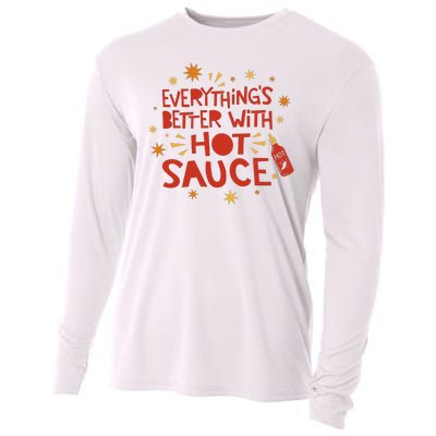 Everything's Better With Hot Sauce Cooling Performance Long Sleeve Crew