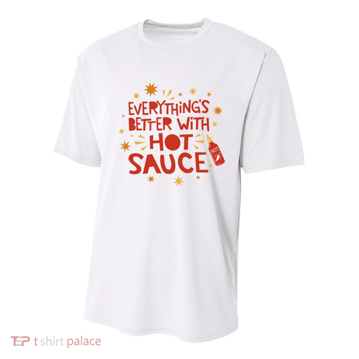 Everything's Better With Hot Sauce Youth Performance Sprint T-Shirt