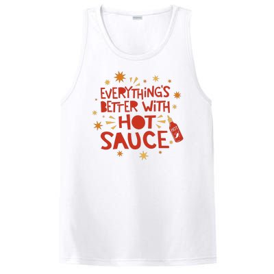 Everything's Better With Hot Sauce PosiCharge Competitor Tank