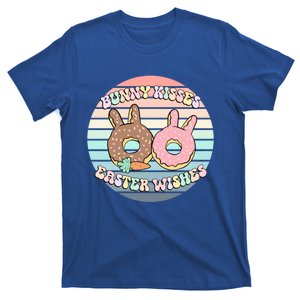 Easter Bunny Wishes Donuts Rabbit Carrot Cute Pastel Gift T-Shirt