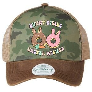 Easter Bunny Wishes Donuts Rabbit Carrot Retro Groovy Gift Legacy Tie Dye Trucker Hat